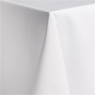 Poly Table Cloth - White - 2.1 x 2.1m 